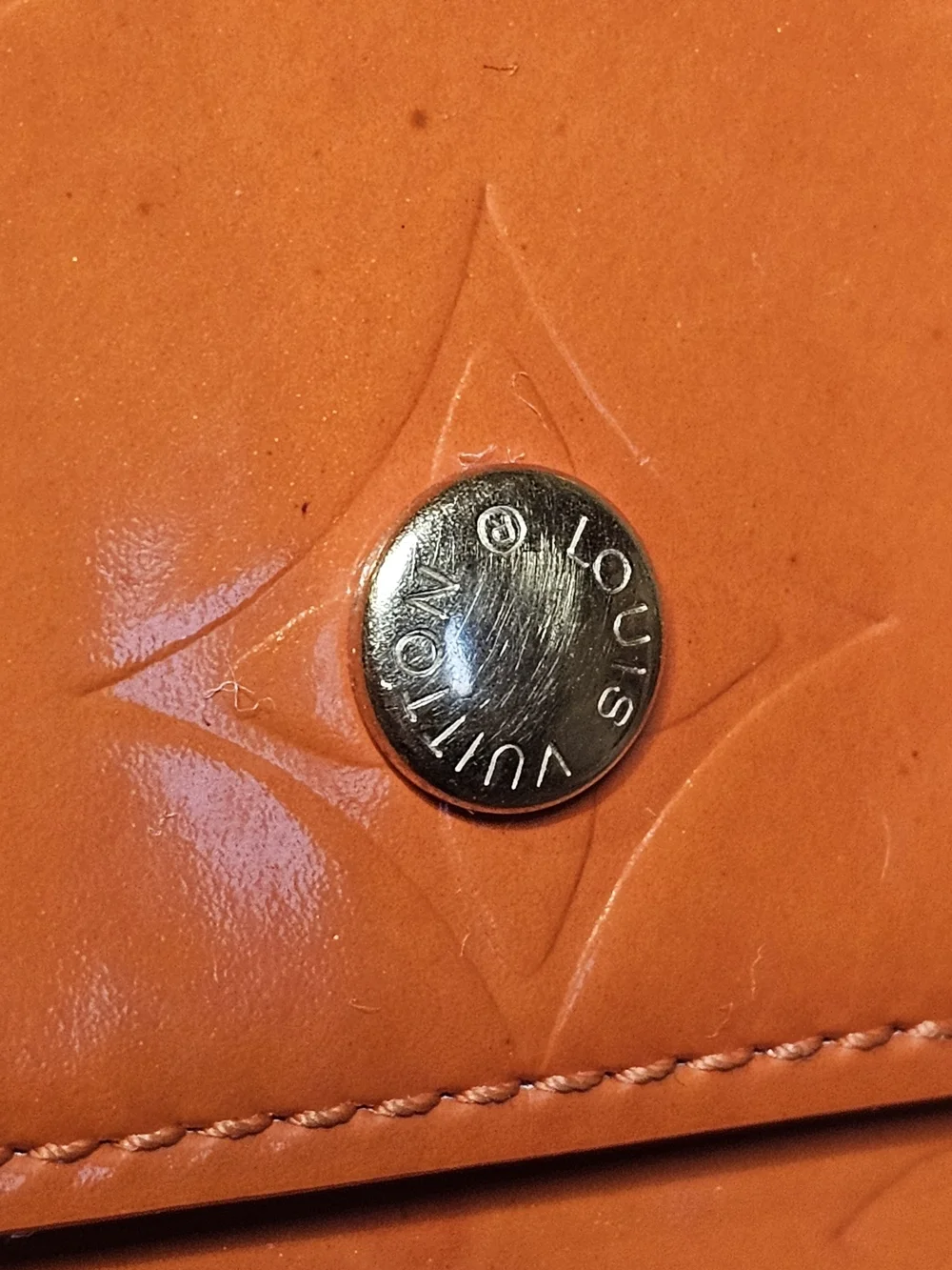 Louis Vuitton Monogram Vernis Walker Wallet